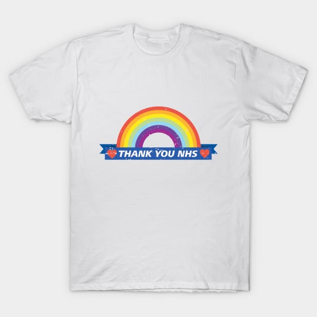 Thank You NHS Rainbow T Shirt T-Shirt by T-Culture